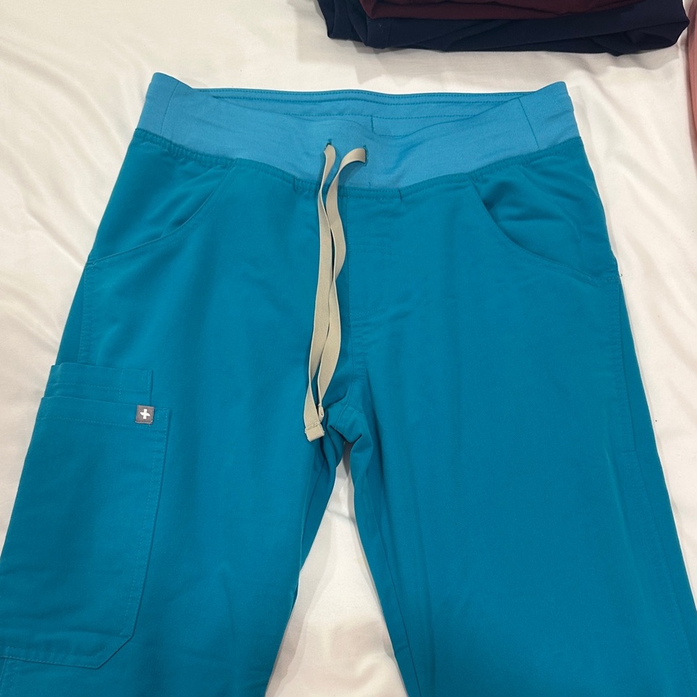 FIGs XST TEAL KADE PANTS